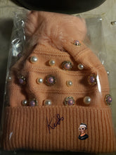 Load image into Gallery viewer, Little Girl Pretty in Pink Custom lined Beanie
