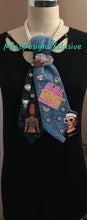 Load image into Gallery viewer, Double Denim "I Will Trust" Tie