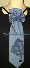 Load image into Gallery viewer, Dark and Lite Denim Remix Tie