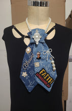 Load image into Gallery viewer, Double Denim "Faith" Tie
