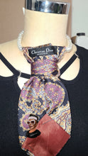 Load image into Gallery viewer, MfabDesigns Xclusive Up-Cycled Christian Dior Tie.