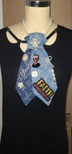 Load image into Gallery viewer, Double Denim "Faith" Tie