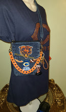 Load image into Gallery viewer, MfabDesigns Xclusive Bears Denim Remix Crossbody