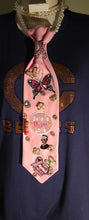 Load image into Gallery viewer, BUTTERFLY Pink Believe,Hope, Love Tie