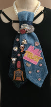 Load image into Gallery viewer, Double Denim "I Will Trust" Tie