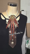 Load and play video in Gallery viewer, MfabDesigns Xclusive "Brown Royalty" Tie
