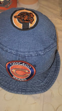 Load and play video in Gallery viewer, MfabDesigns Xclusive LLC Denim Buckethat UNISEX
