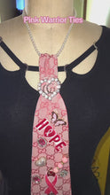 Load and play video in Gallery viewer, Pink Warrior Tie
