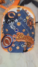 Load and play video in Gallery viewer, MfabDesigns Xclusive Dark Denim Lilface Bears peak-a-boo Trucker Remix Cap
