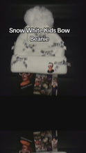 Load and play video in Gallery viewer, Snow White Kids Bow Beanie
