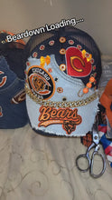 Load and play video in Gallery viewer, MfabDesigns Xclusive Lite/Denim Dark Trucker Bears Denim Remix Cap
