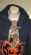 Load and play video in Gallery viewer, MfabDesigns Xclusive "Clock that" Fashion Tie Black
