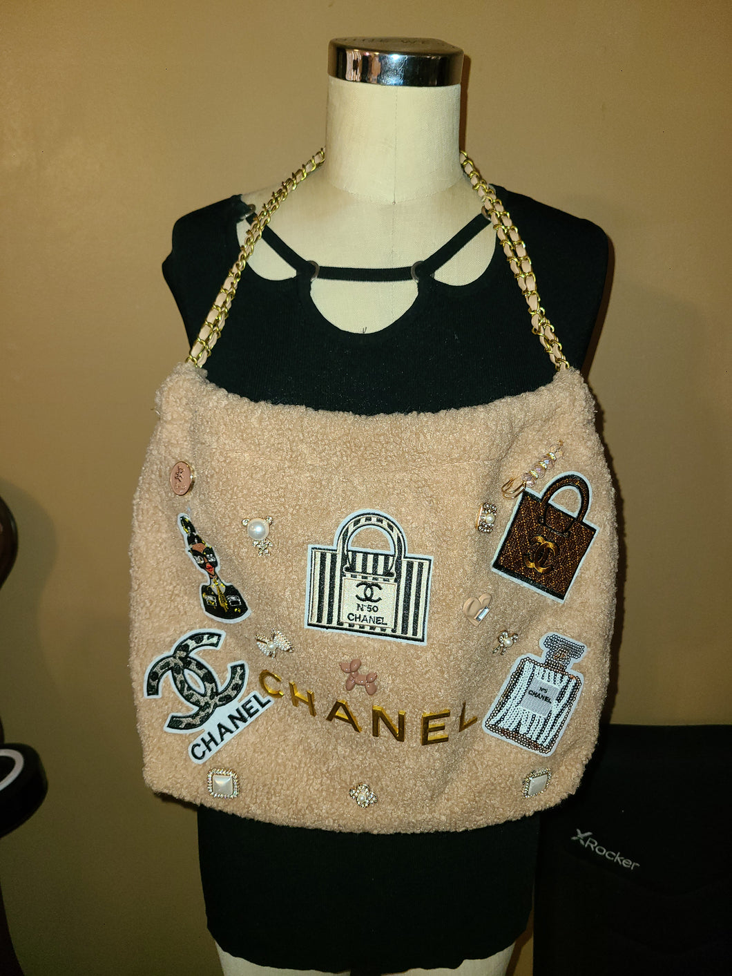Fuzzy Custom Patch Bag