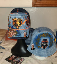 Load image into Gallery viewer, MfabDesigns Xclusive Beardown His/Hers Denim "Flash out" Set
