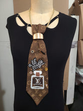 Load image into Gallery viewer, MfabDesigns Xclusive "Lil Bougi" Tie.

