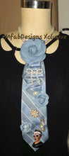 Load image into Gallery viewer, MfabDesigns Xclusive "Lotus Flower Bomb" Tie

