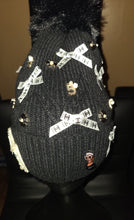 Load image into Gallery viewer, Black and White Loaded Beanie
