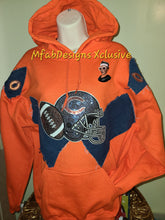 Load image into Gallery viewer, (Copy) MfabDesigns Xclusive Dark Denim Remix UNISEX FIT Hoodie.
