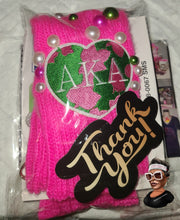 Load image into Gallery viewer, Pink and Green Basic Handwarmers
