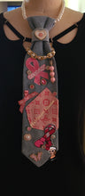 Load image into Gallery viewer, Denim And Pink Courage Tie
