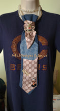 Load image into Gallery viewer, Classic Denim Remix Tie
