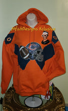 Load image into Gallery viewer, (Copy) MfabDesigns Xclusive Dark Denim Remix UNISEX FIT Hoodie.
