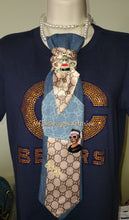Load image into Gallery viewer, Classic Denim Remix Tie
