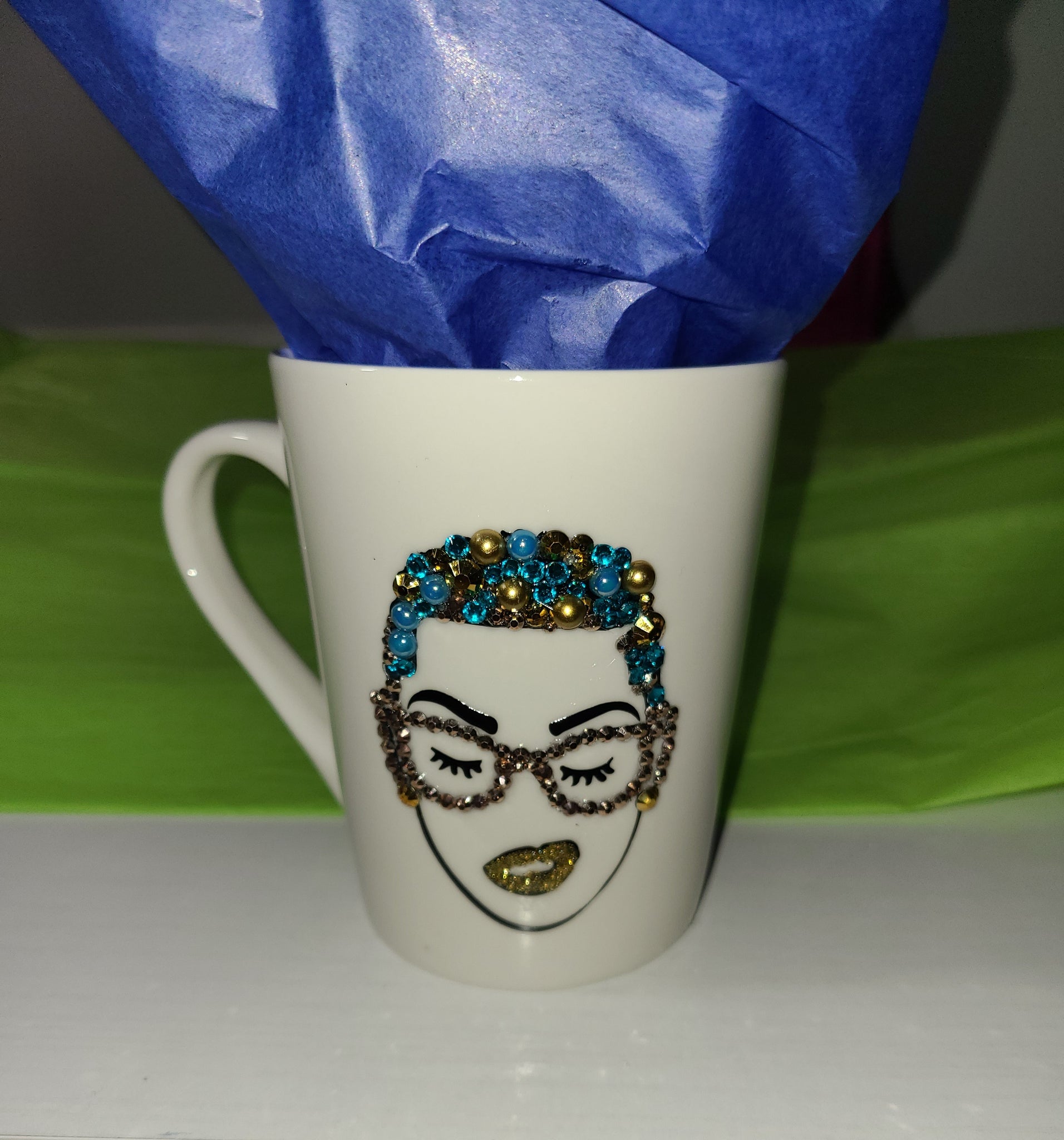 Custom Bling Coffee Mug